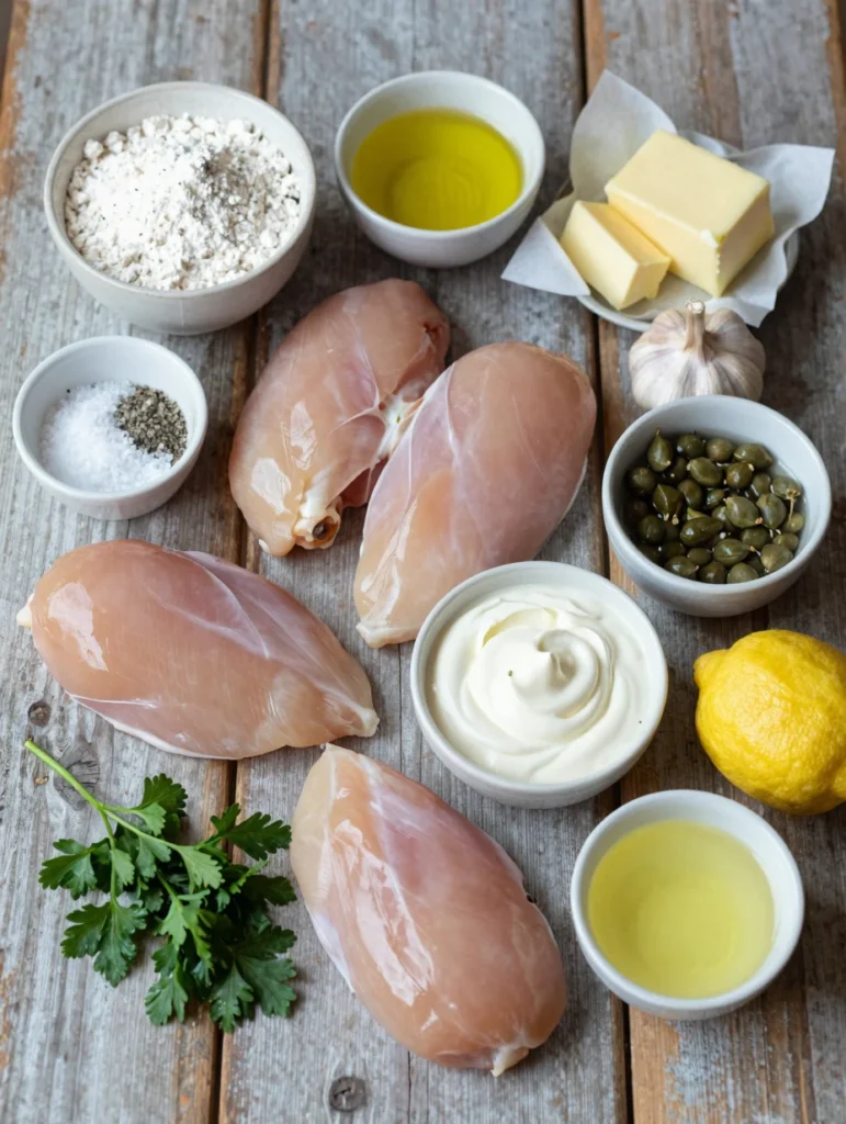 Creamy Lemon Chicken Piccata
