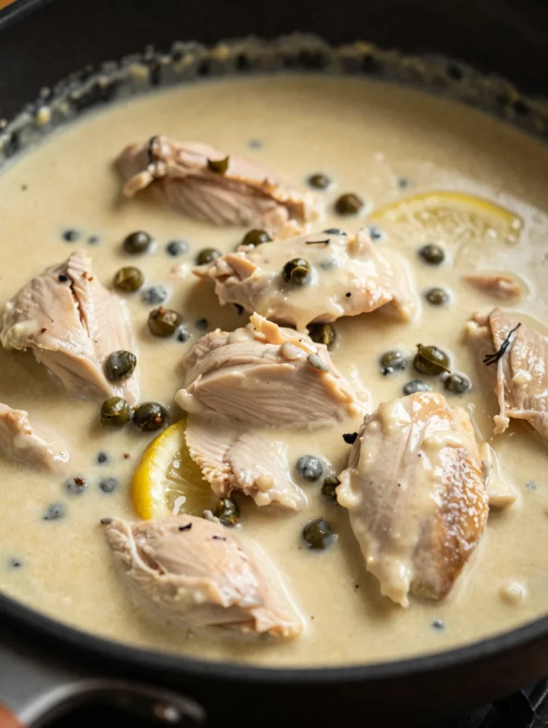 Creamy Lemon Chicken Piccata