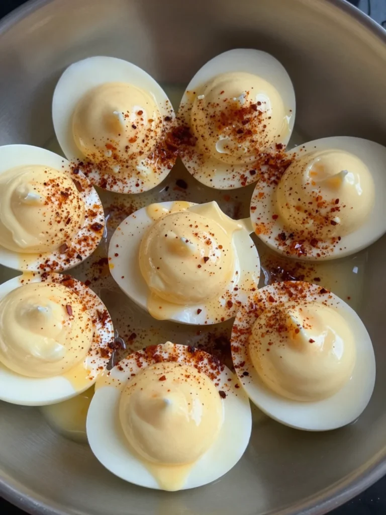 Deviled Eggs with Smoked Paprika
