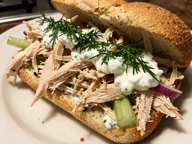 Dill Chicken Salad Sandwiches