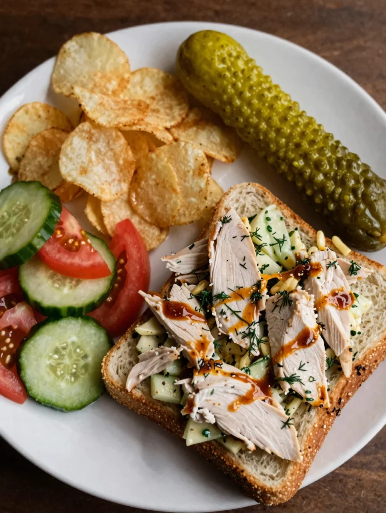 Dill Chicken Salad Sandwiches