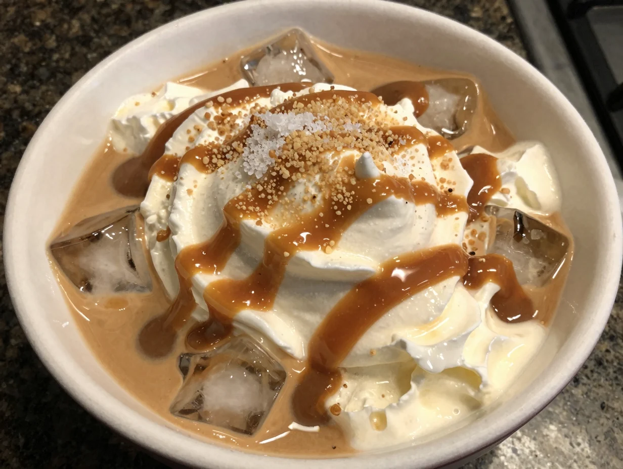 Dutch Bros Inspired Caramel Freeze