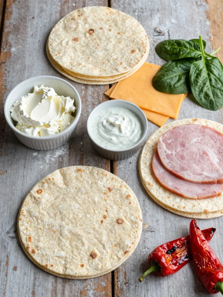 Easy Pinwheel Sandwiches