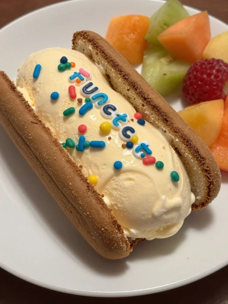Funfetti Ice Cream Sandwiches