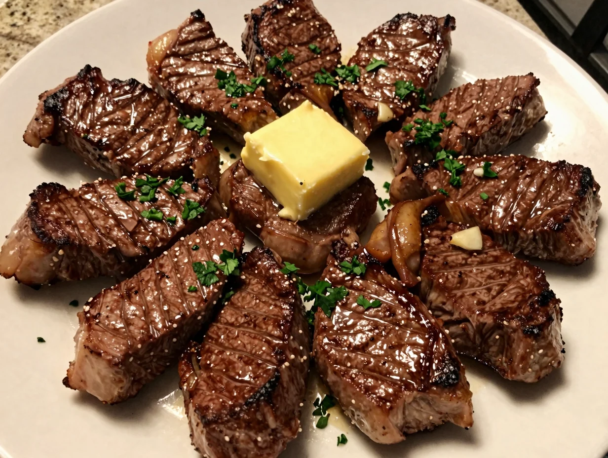 Garlic Butter Steak Bites