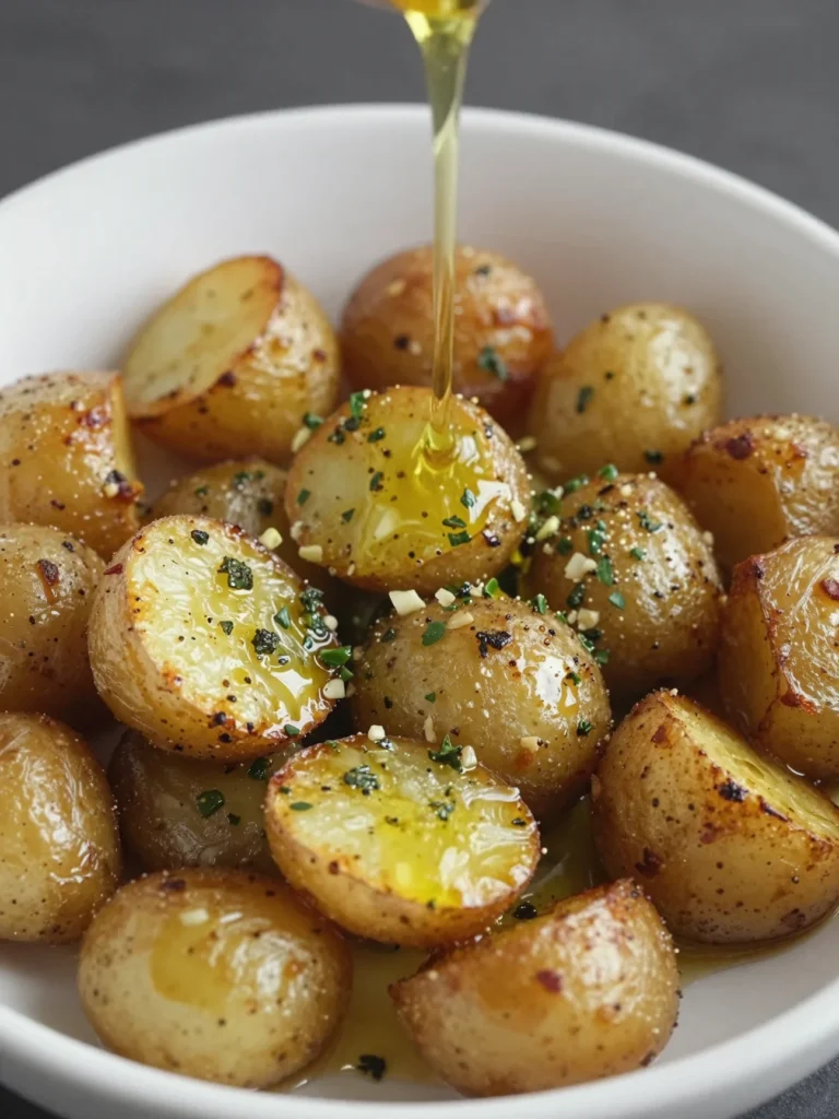 Garlic Herb Grilled Potatoes