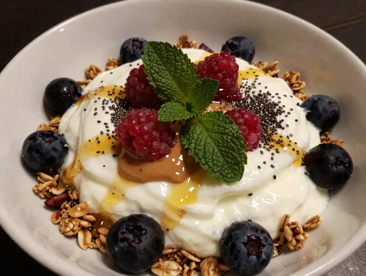 Greek Yogurt Parfait Bowl