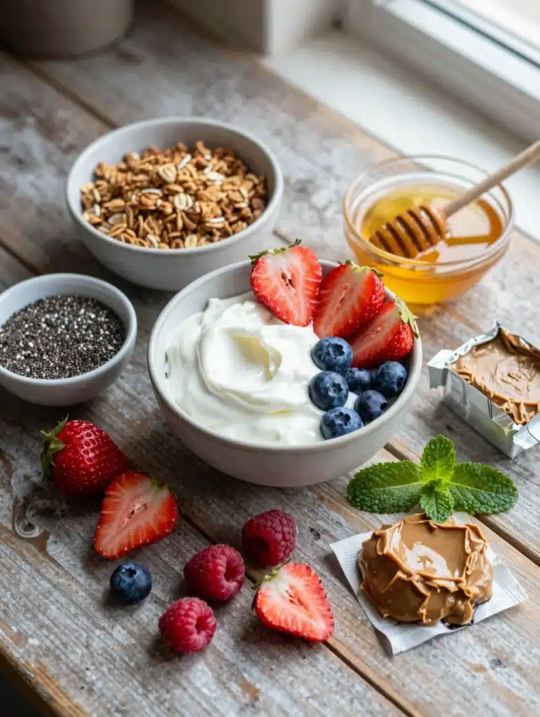 Greek Yogurt Parfait Bowl