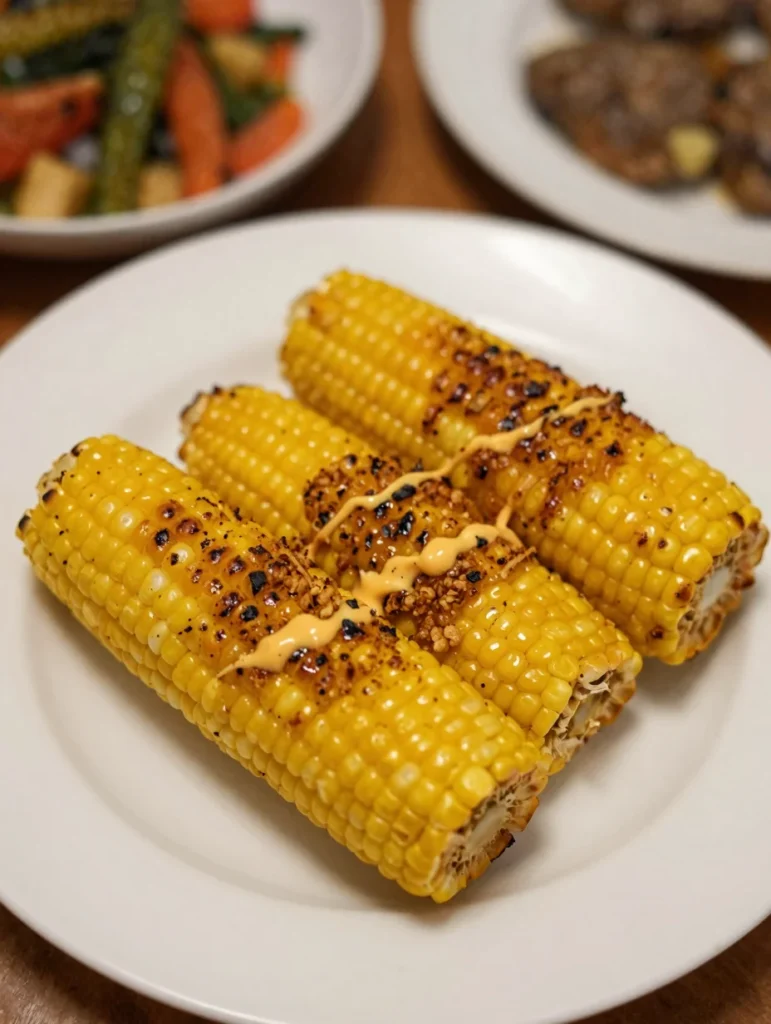 Grilled Corn with Chili Butter
