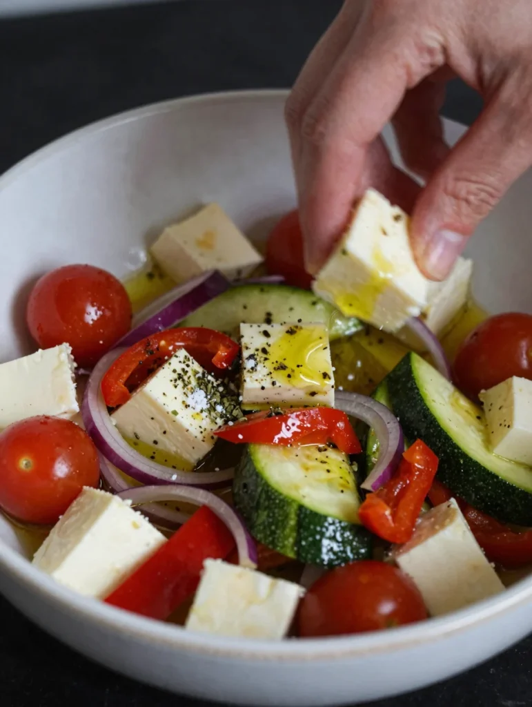 Grilled Halloumi Skewers