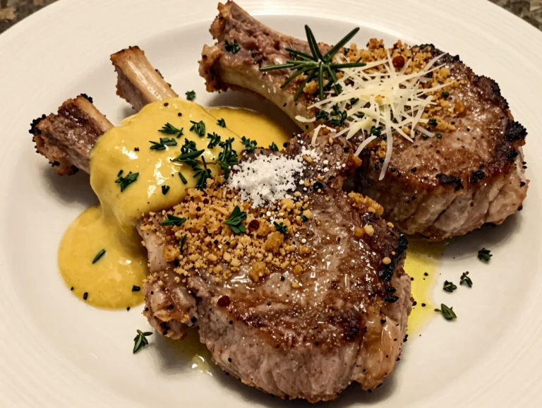 Herb Crusted Pork Chops