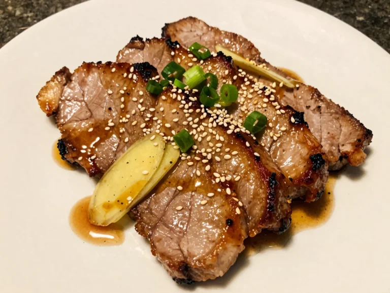Honey Garlic Pork Tenderloin
