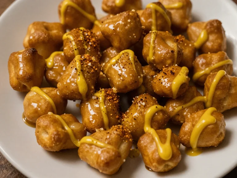 Honey Mustard Pretzel Bites