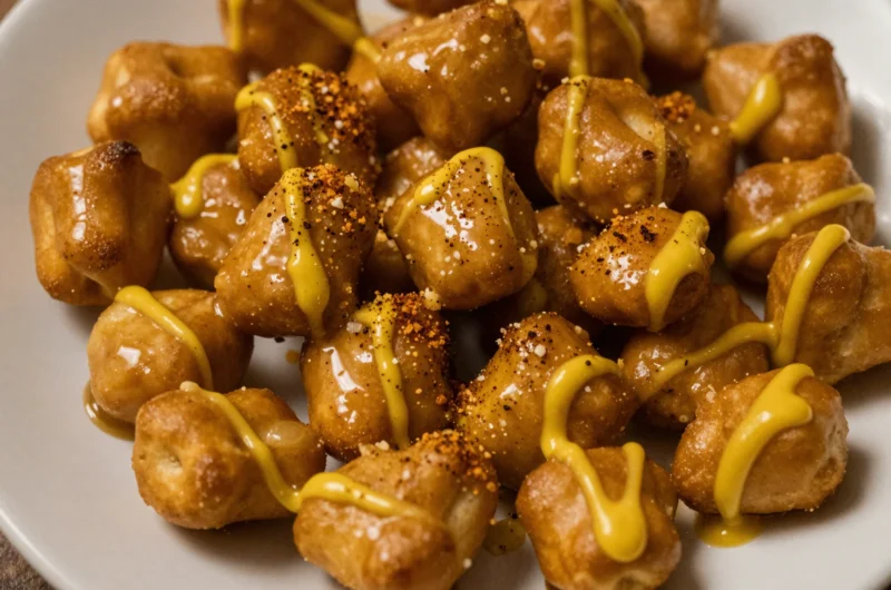 Honey Mustard Pretzel Bites