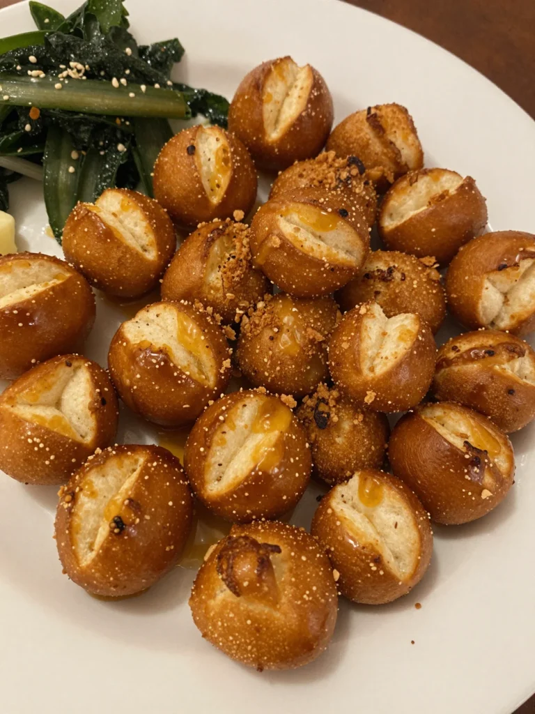 Honey Mustard Pretzel Bites