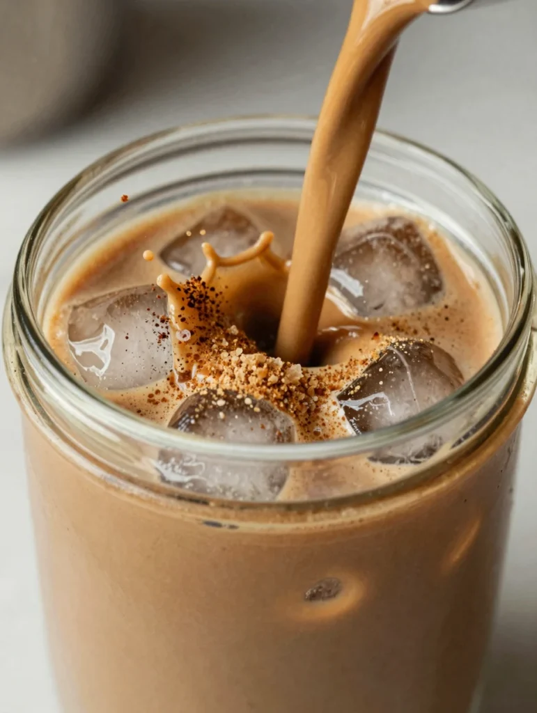 Iced Brown Sugar Oat Milk Latte