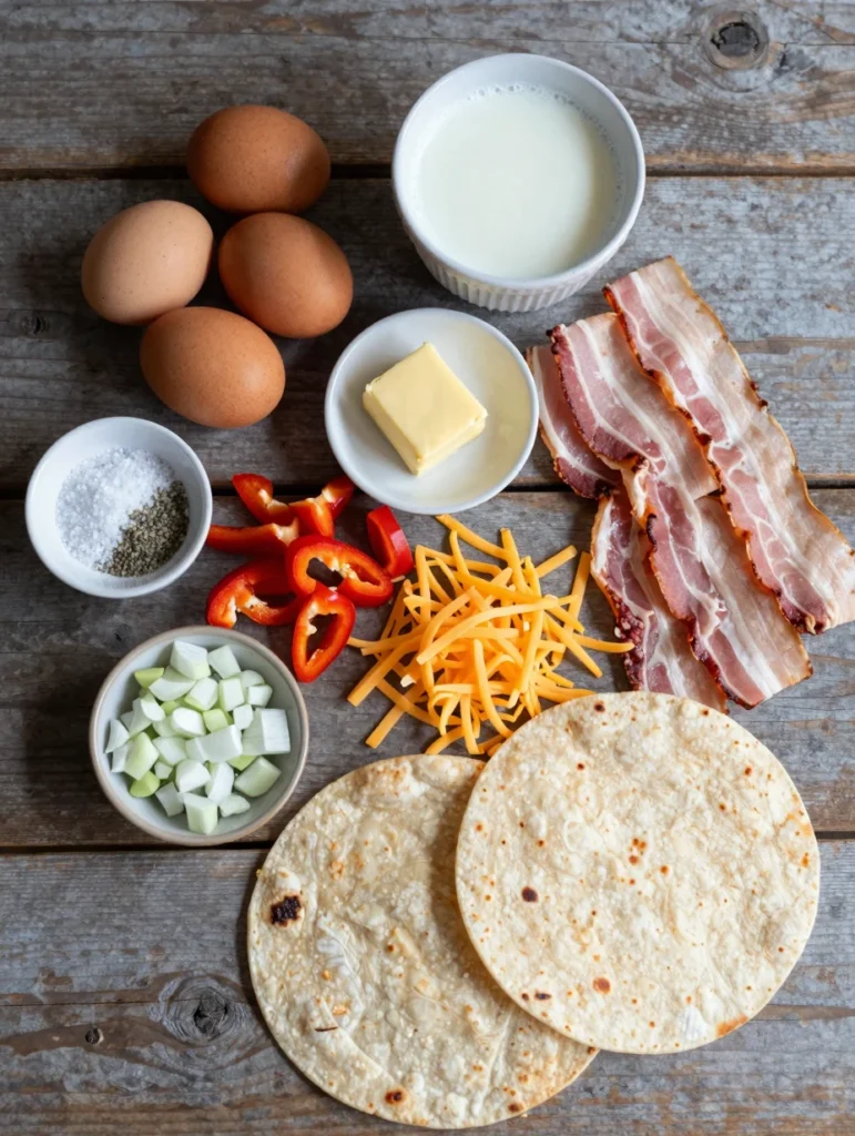 Loaded Breakfast Quesadilla