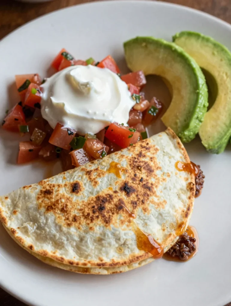 Loaded Breakfast Quesadilla