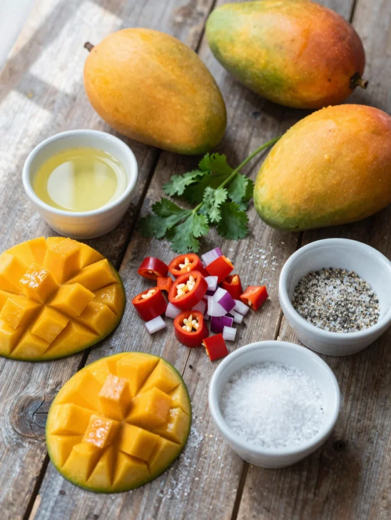 Mango Jalapeu00f1o Salsa