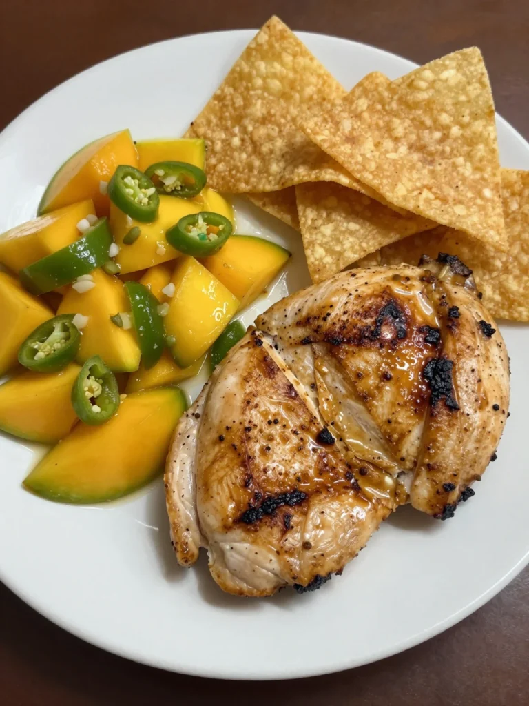 Mango Jalapeu00f1o Salsa