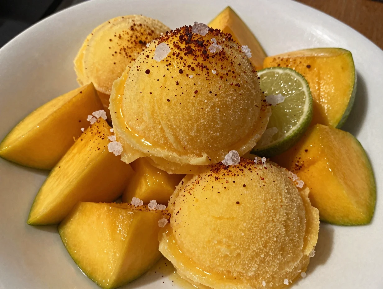 Mango Sorbet with Taju00edn