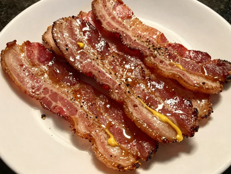 Maple Glazed Bacon Strips