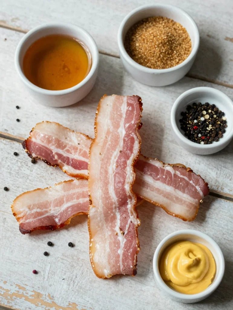 Maple Glazed Bacon Strips