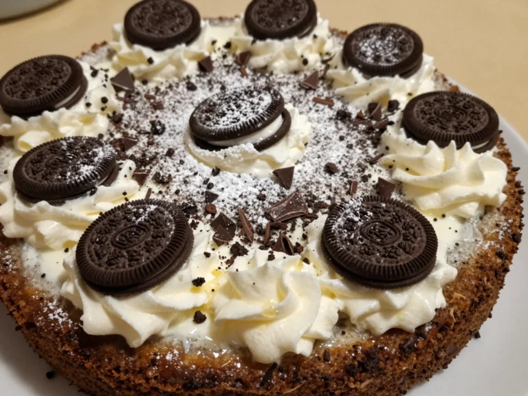No Bake Oreo Icebox Cake