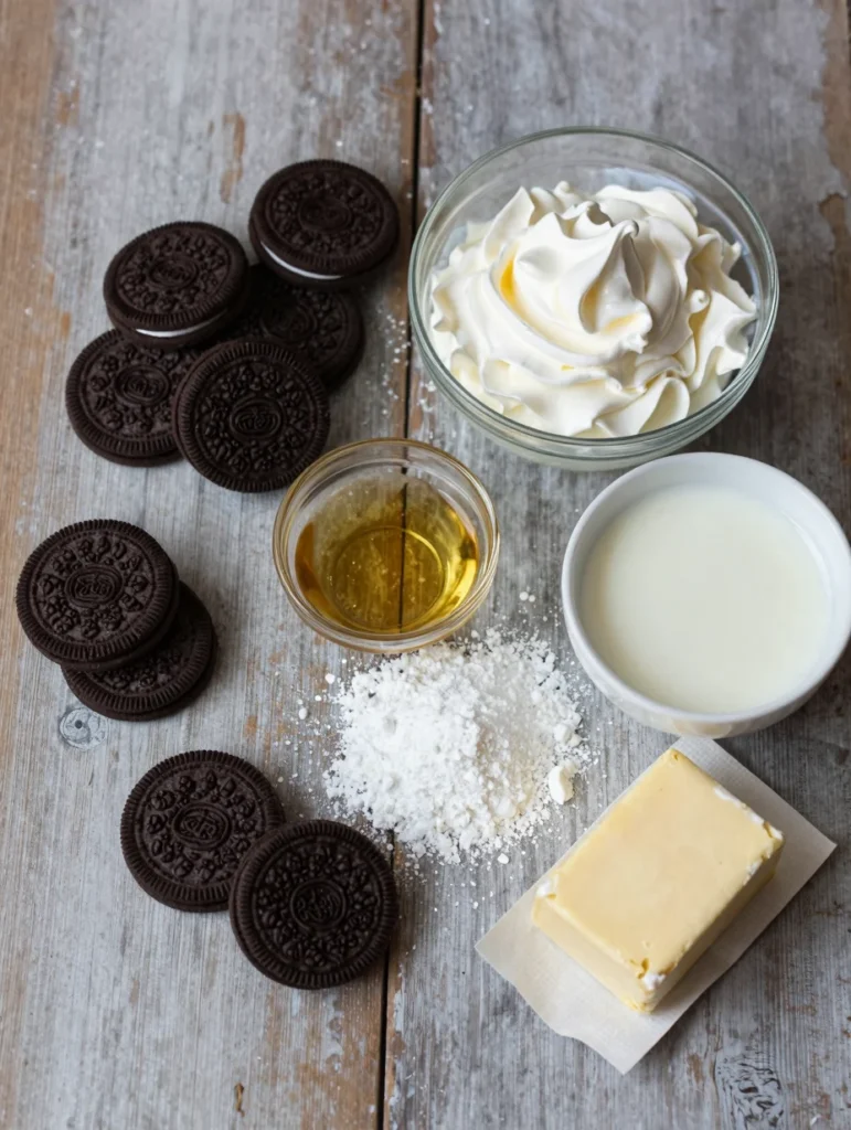 No Bake Oreo Icebox Cake