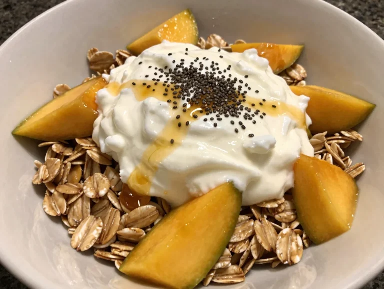 Overnight Oats with Mango