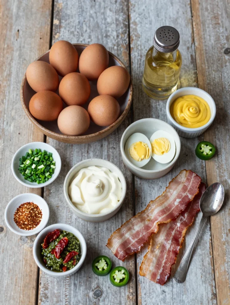 Party Deviled Eggs Four Ways