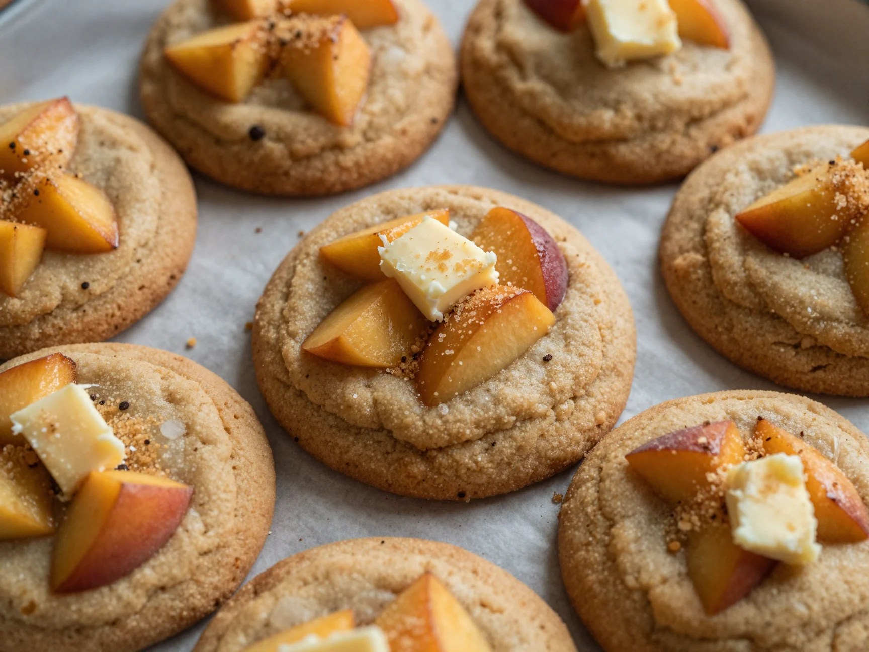 Peach Cobbler Cookies