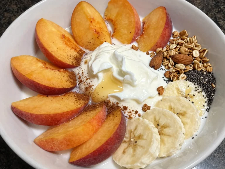 Peach Smoothie Bowl