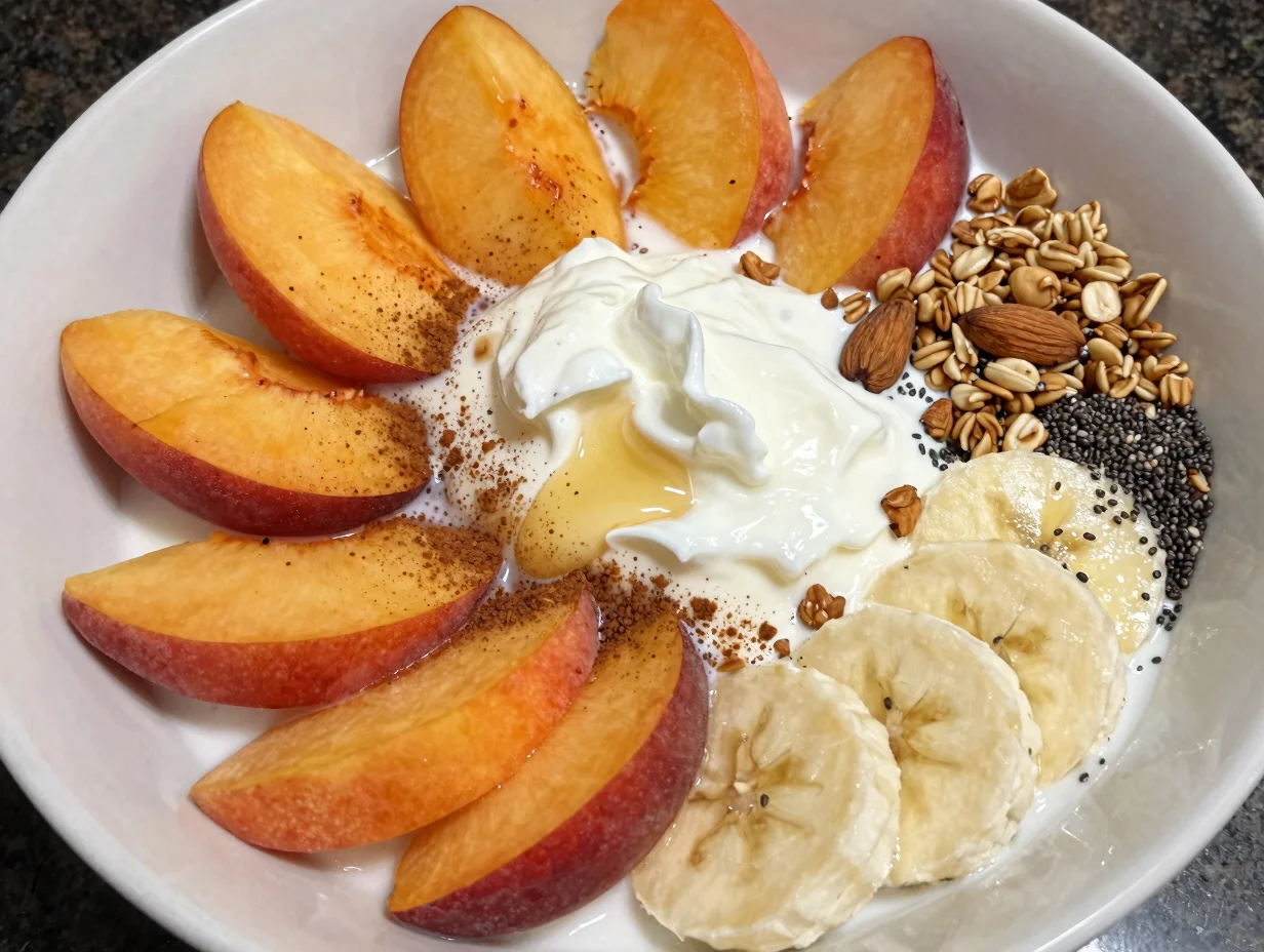 Peach Smoothie Bowl