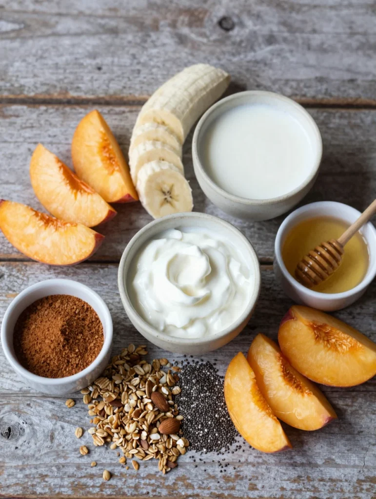 Peach Smoothie Bowl
