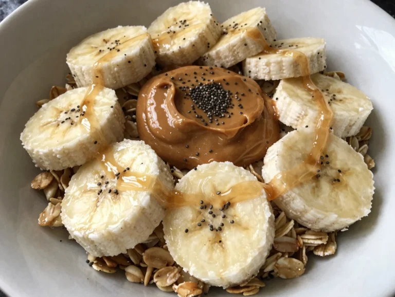 Peanut Butter Banana Overnight Oats