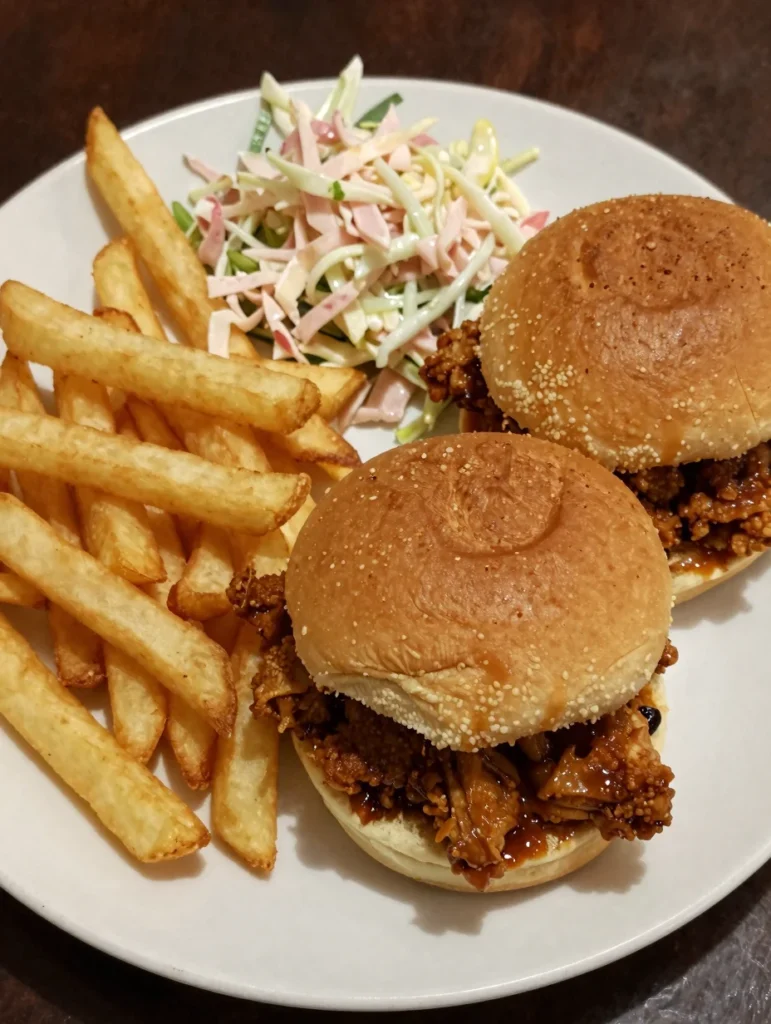 Pulled Chicken Sliders