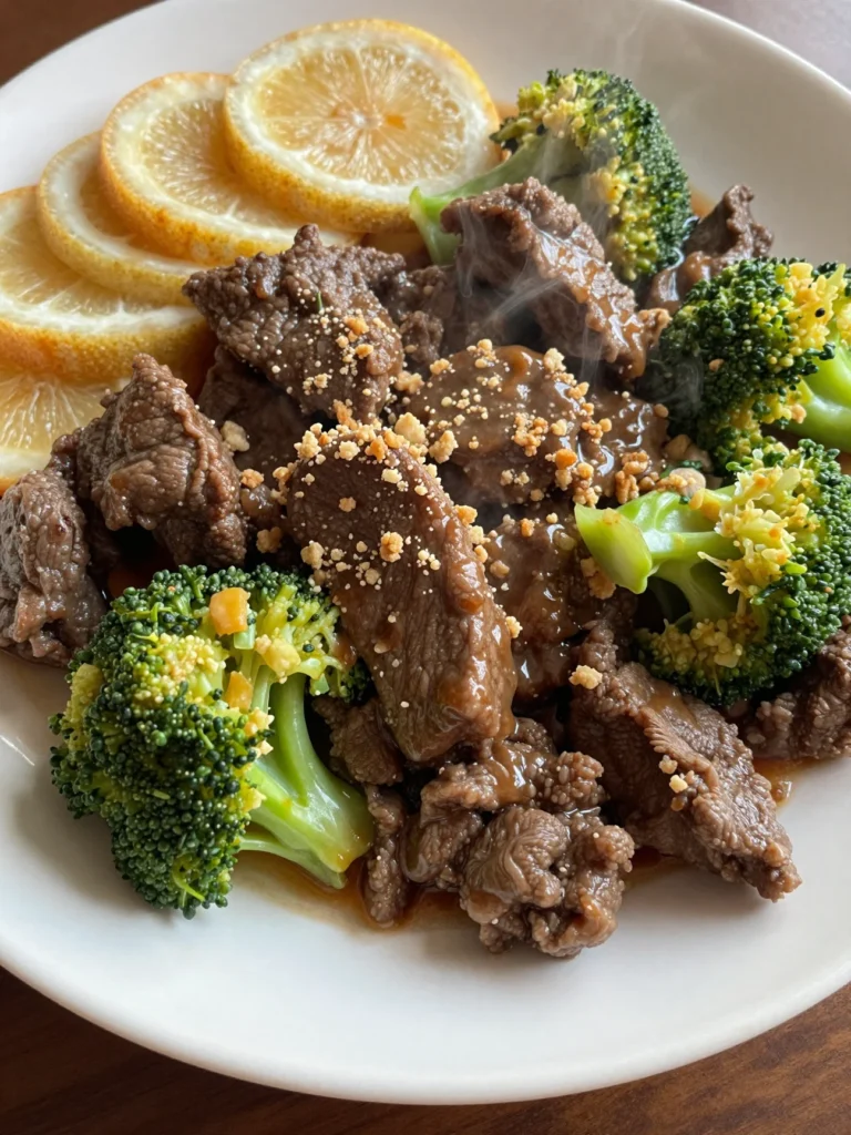 Quick Beef and Broccoli