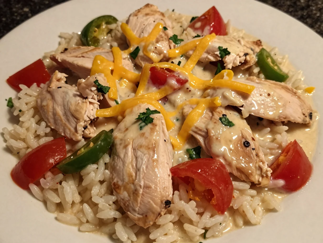 Rotel Chicken and Rice