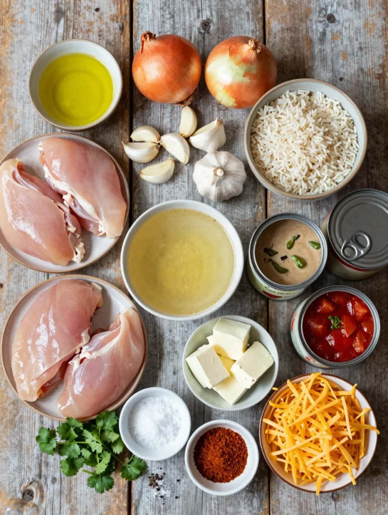 Rotel Chicken and Rice