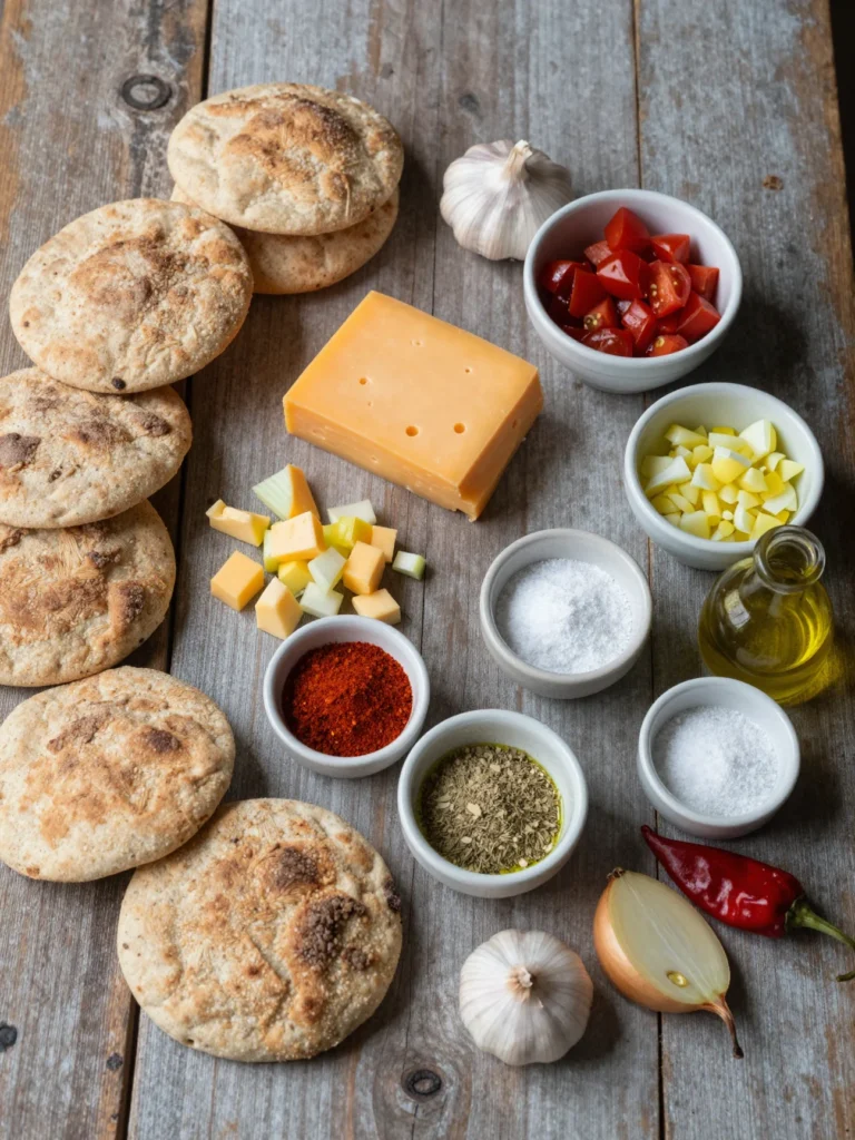 Rotel Dip with Crispy Pita