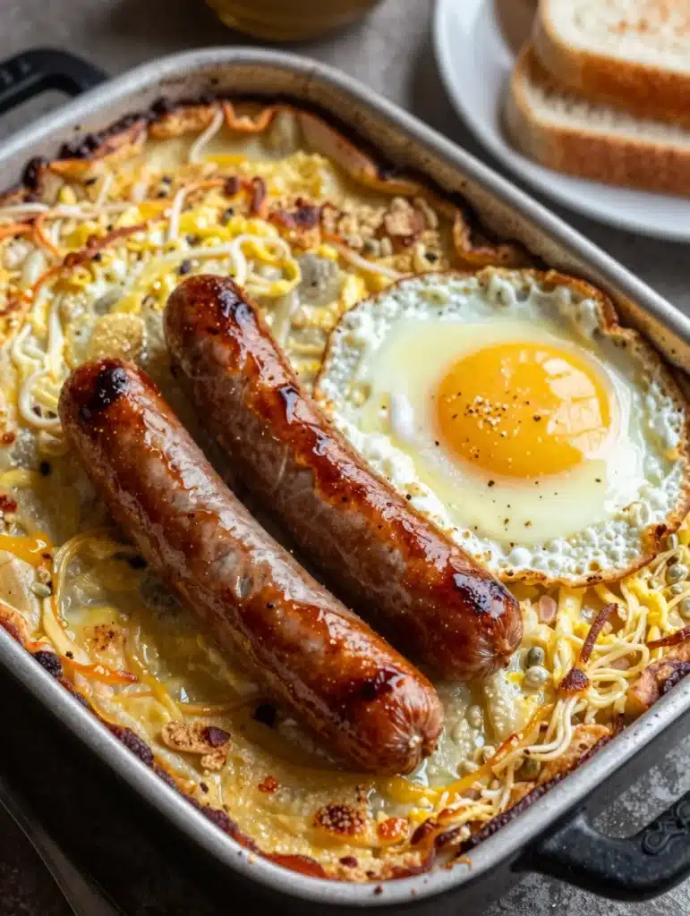 Sausage and Egg Breakfast Casserole