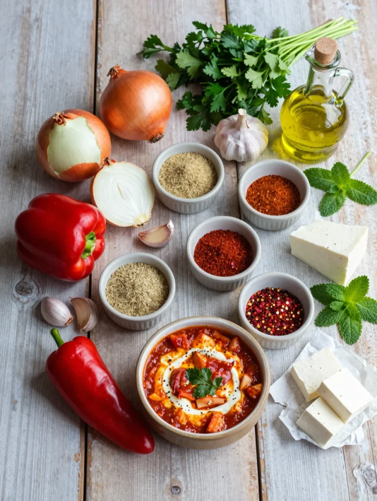 Shakshuka with Fresh Herbs