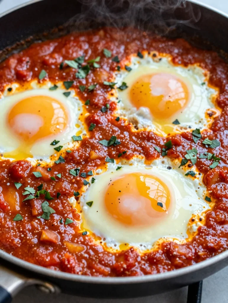 Shakshuka with Fresh Herbs