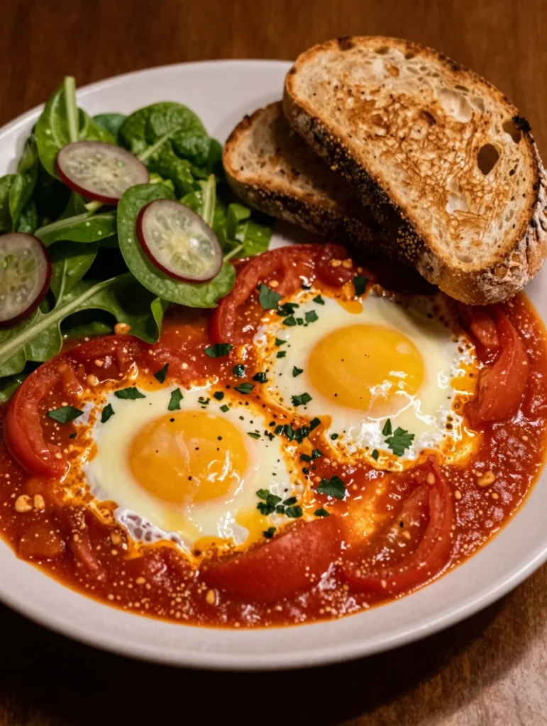 Shakshuka with Fresh Herbs