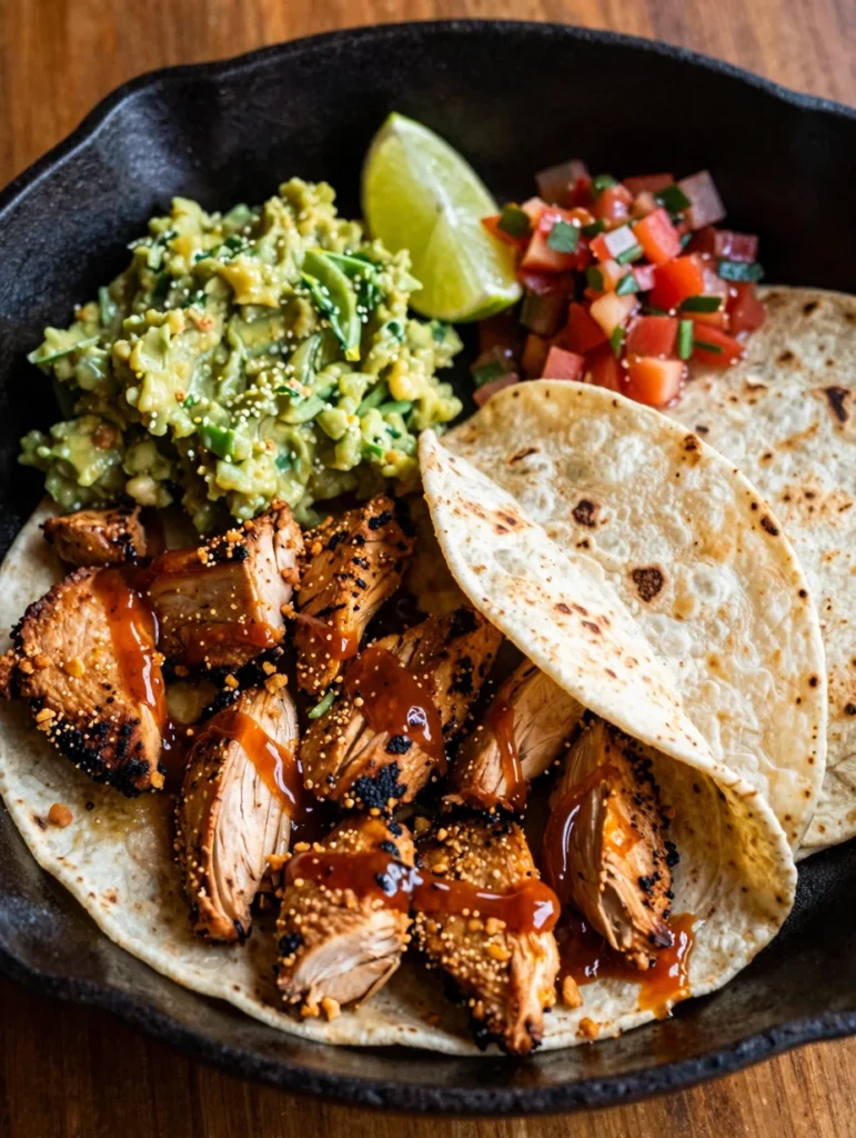 Skillet Chicken Fajitas