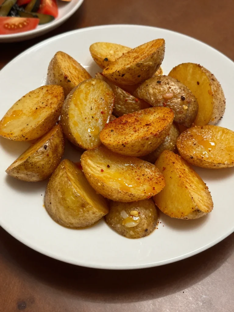 Smoked Paprika Potato Wedges