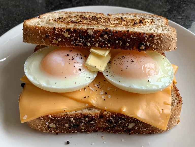Sourdough Egg and Cheese Sandwich