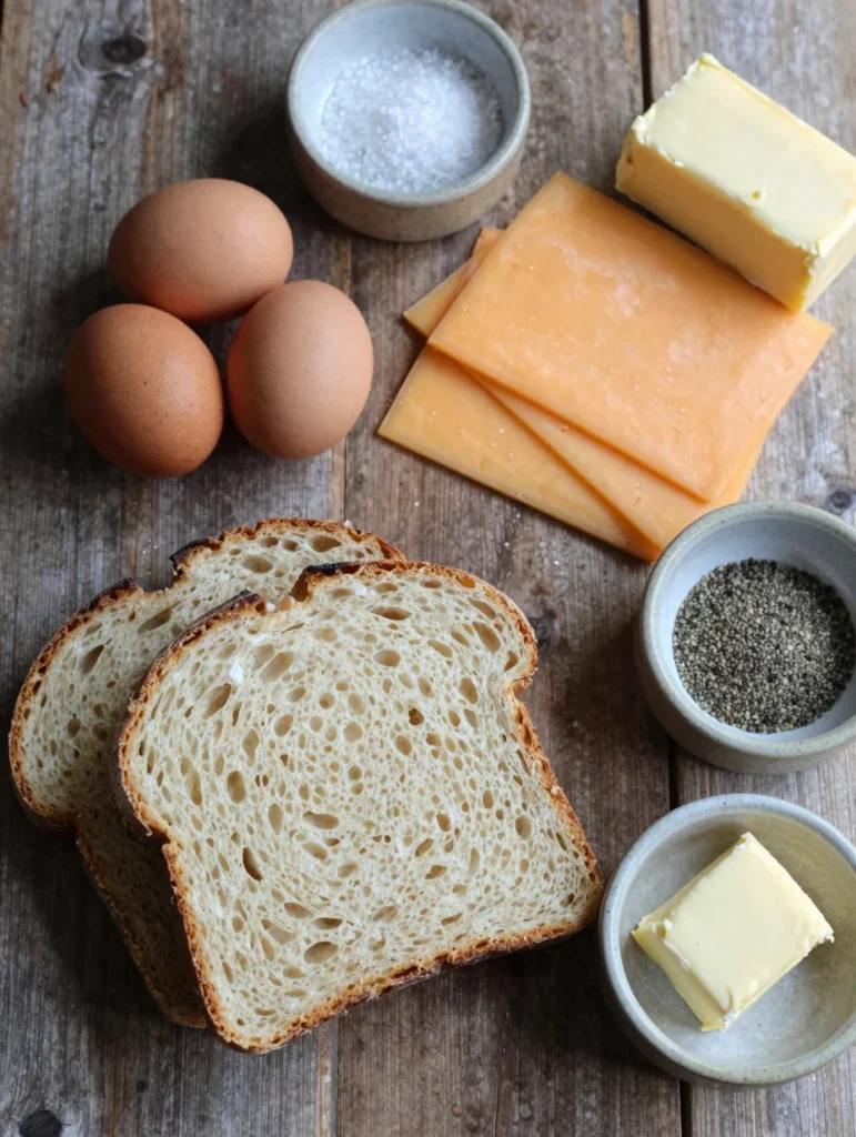 Sourdough Egg and Cheese Sandwich