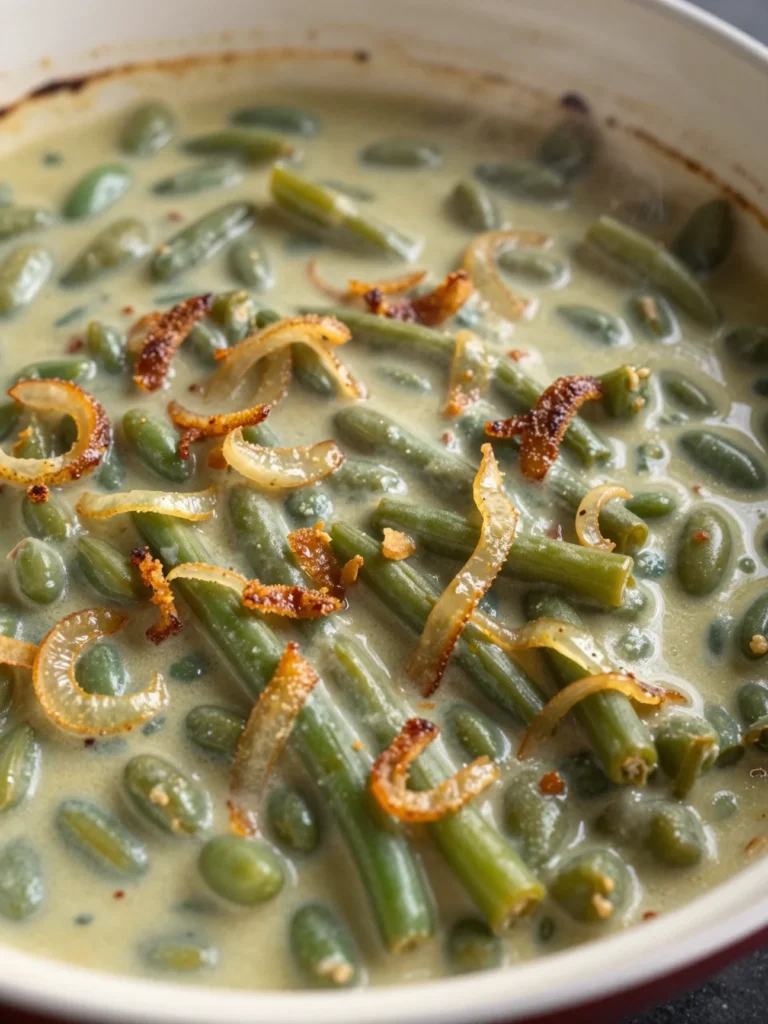 Southern Style Green Bean Casserole